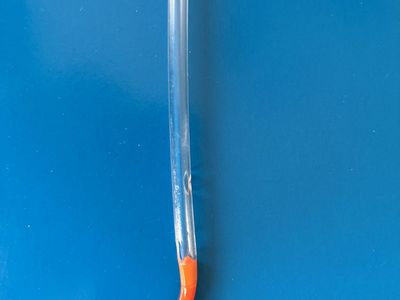 Catheter intermittent CH 16” Fr 16 - quantity 50 - Coude tip orange - clear PVC