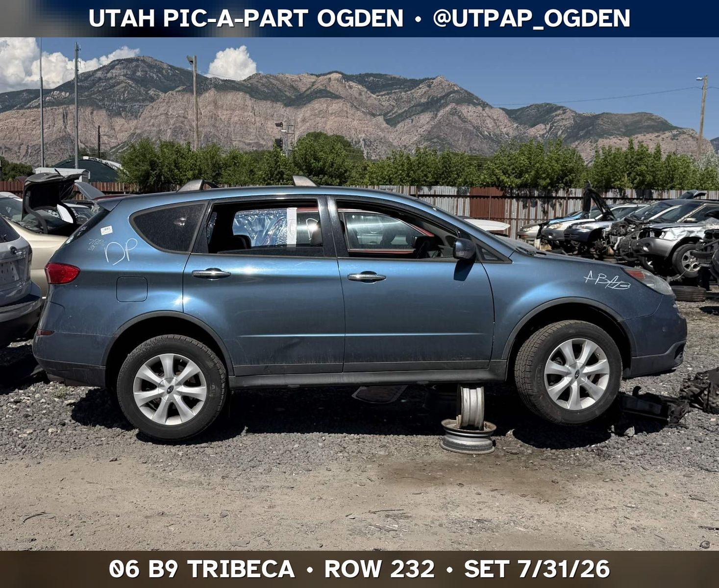 Just In! 2006 Subaru B9 Tribeca Parts - UTPAP Ogden