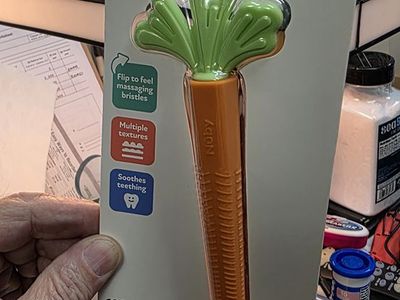 Nuby Tube Carrot Teether