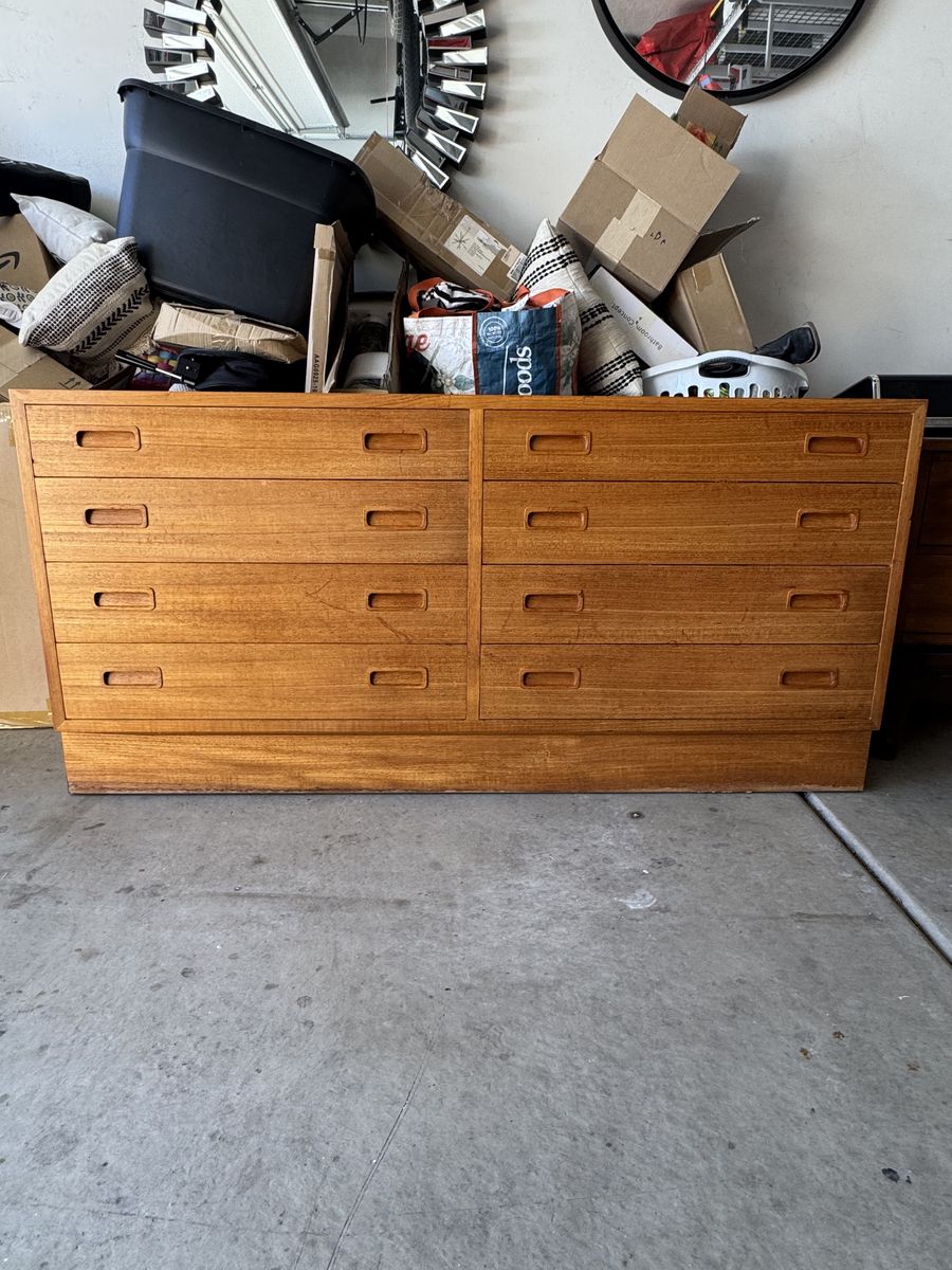 Mid-Century Danish Paul Hundevad Lowboy Dresser