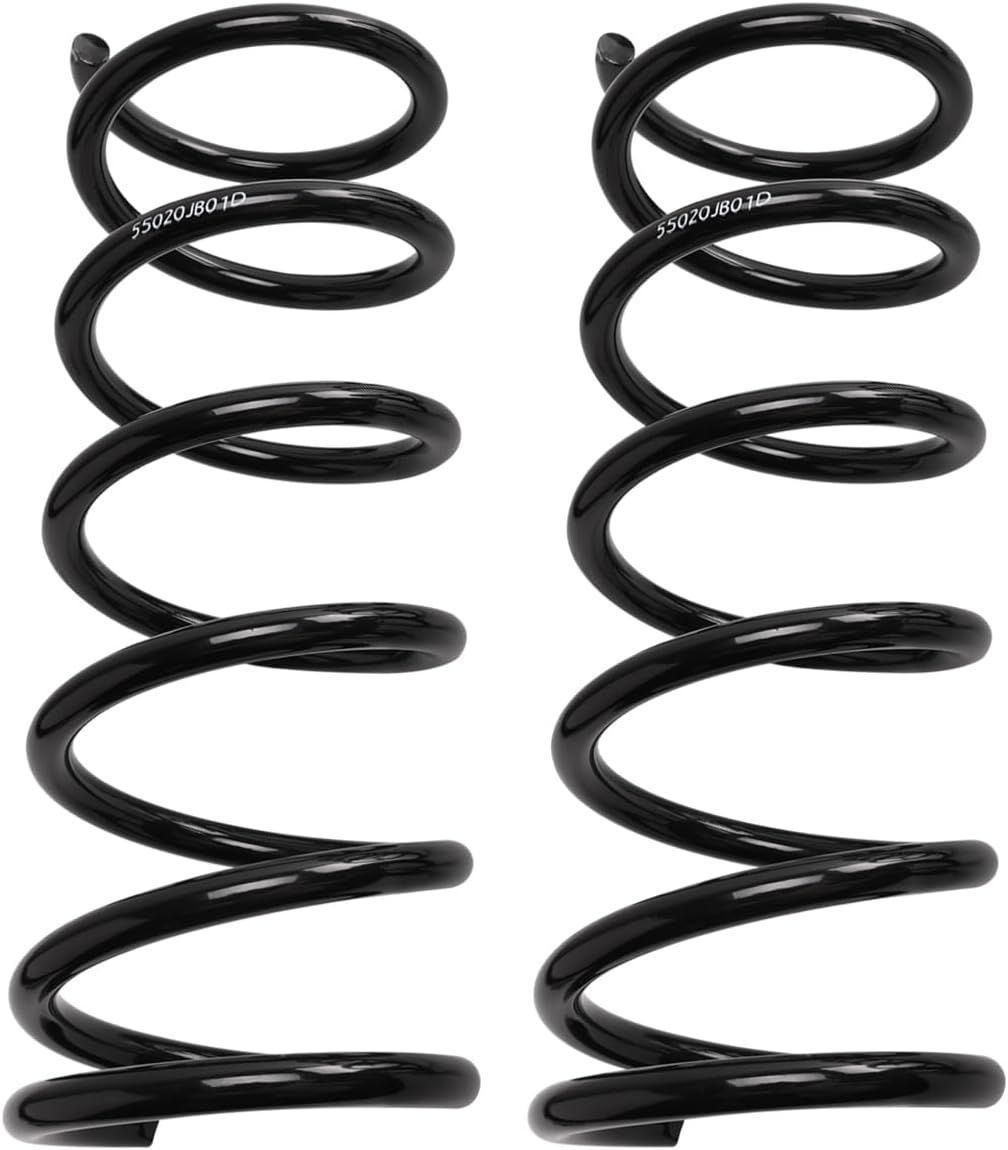 2007-2013 Altima 2.5L L4 & 3.5L V6 - 2PC Rear Left & Right Suspension Coil Spring Set