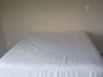Cal King Mattress with Box Spring. Great shape, deal is you have to haul away an entertainment center if you want it free!