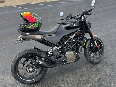 2023 Husqvarna Svartpilen 401 Motorcycle , Low Mileage, Black/Grey
