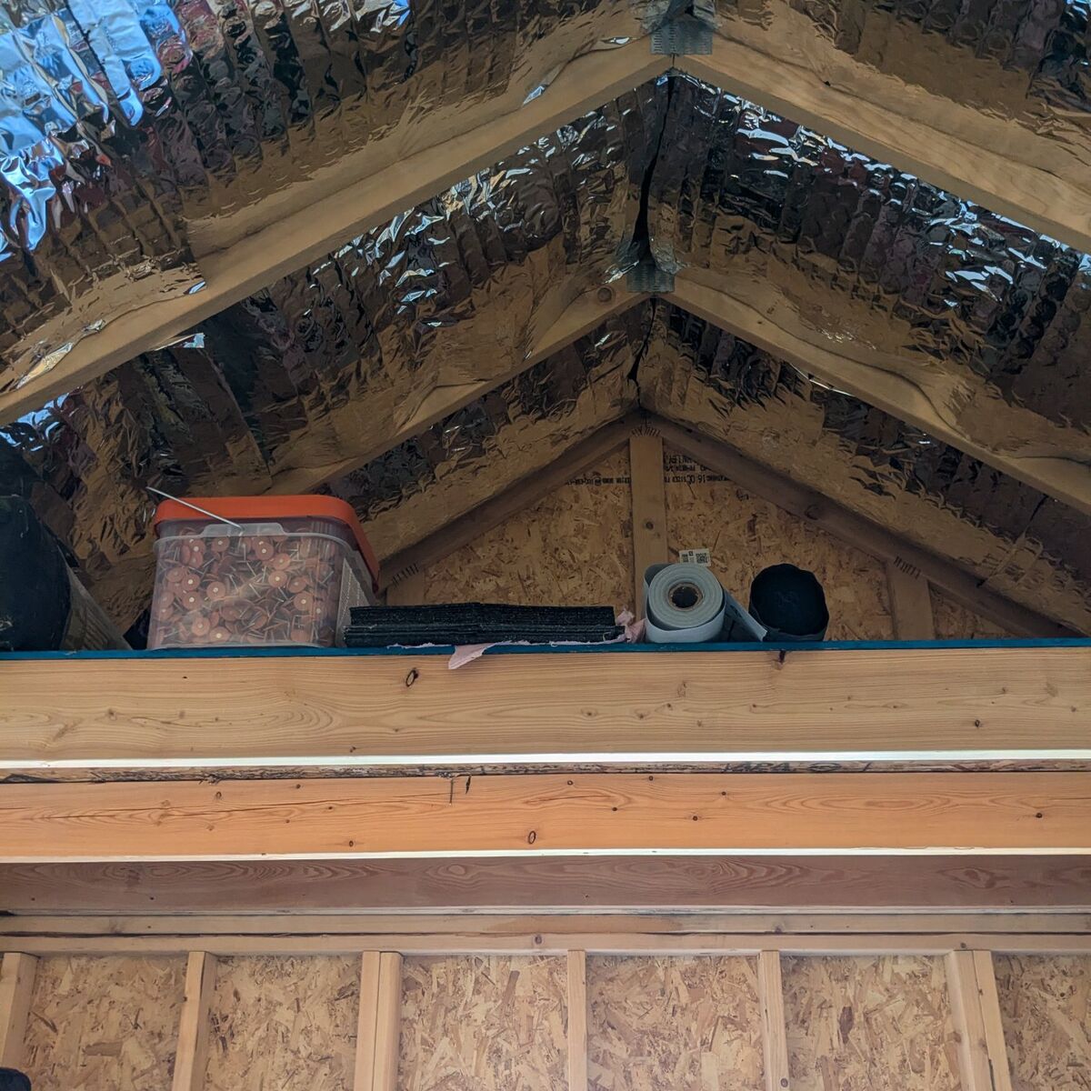 Roofing Supplies Leftover Shingles Felt Nails Etc