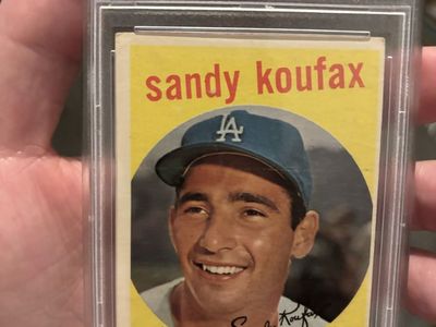 1959 Sandy Koufax card