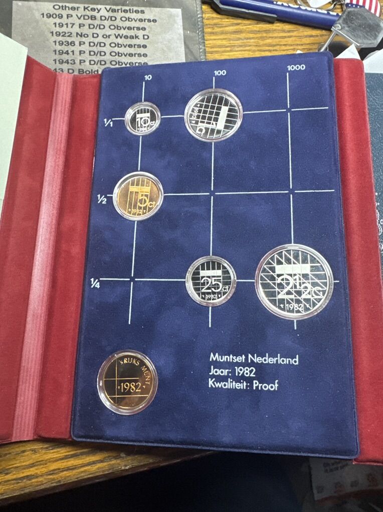 1982 Netherlands Proof Set