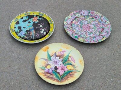 Asian Antiques 3 Plates