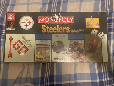 Steelers Collectors Edition Monopoly RARE