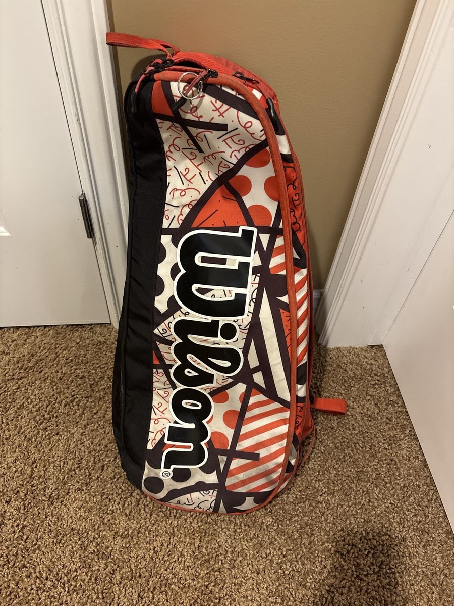 Wilson x Britto Tennis Racket Bag Multi-Color Graphic Backpack