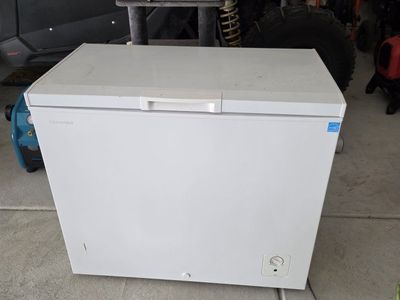 Hisense White Chest Freezer Used