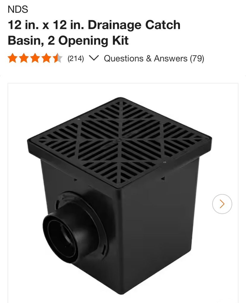 NDS 12 X 12 DRAIN BOXES - Brand New