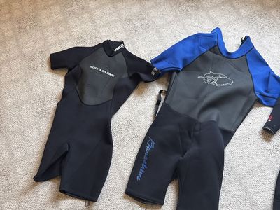 Scuba diving shorty wetsuits