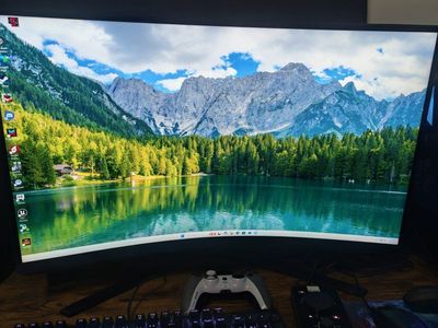 Like New Samsung Odyssey G6 32" 1440p 240hz Gaming Monitor