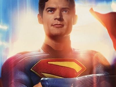 DC Studios Superman "Look Up" Movie Poster - James Gunn Film