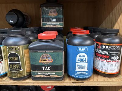 Reloading powders.
