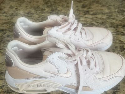 Nike Air Max Pink and Tan Women's Sneakers Size 10