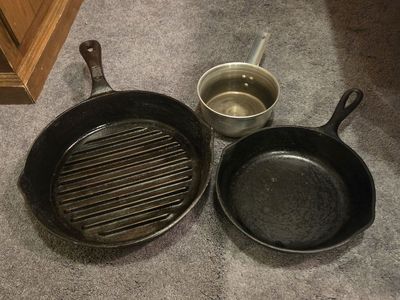 Cast Iron Pans