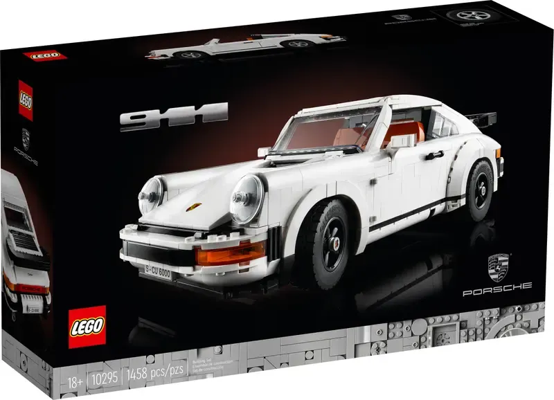 Brand New Lego Porsche 911 (10295) Car Model Kit Authentic/Licensed