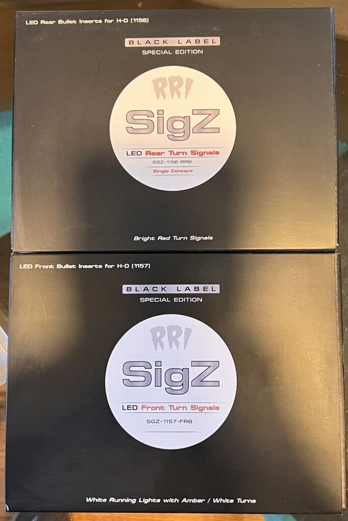 Rogue Rider Iindustries Sigz LED Turn Signals F&R