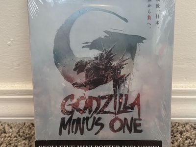 Godzilla Minus One 4k + Bluray Steelbook
