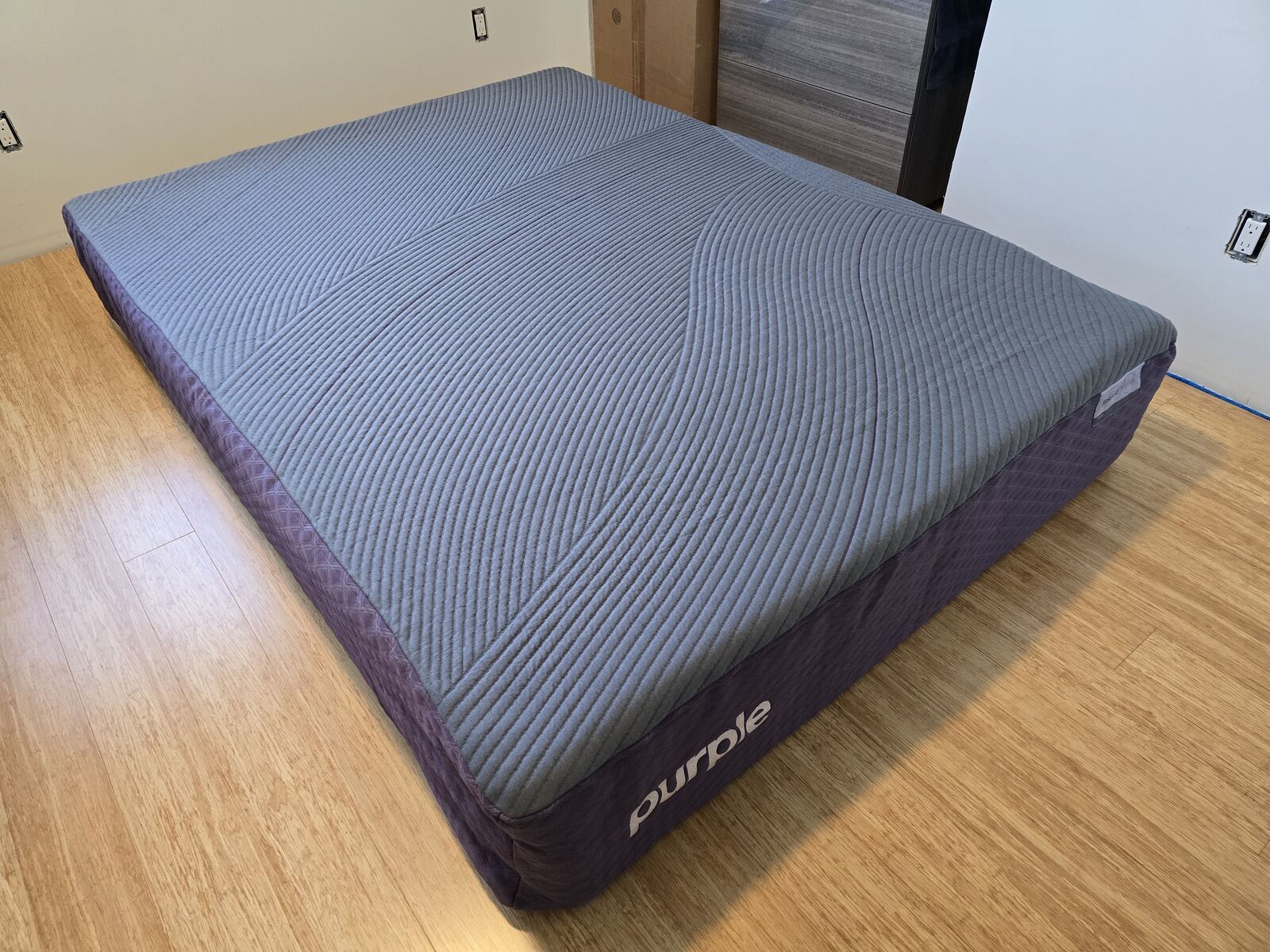 Queen Purple Restore Premier Soft, hybrid mattress, new
