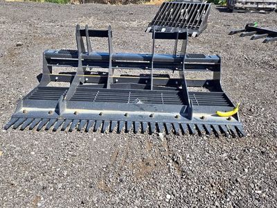 NEW Wolverine 78" Heavy Duty Land Leveler, add 6 Rippers & pins for extra $200, see pics (Skid Steer)