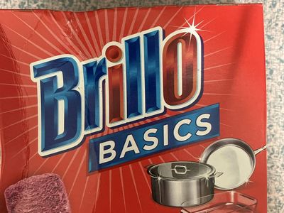 Brillo Basics Steel Wool Soap Pads 8 Count