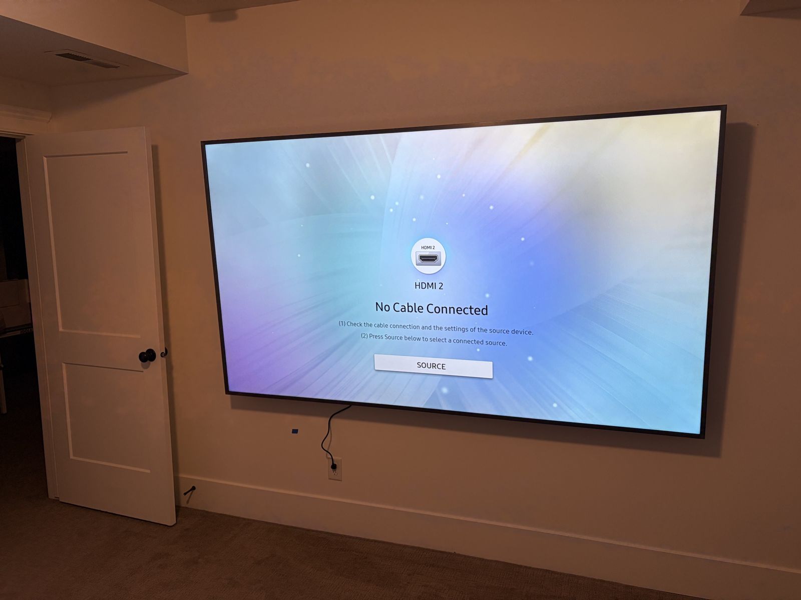 Samsung 98 inch TV FREE Apple TV included