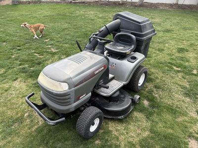 Craftsman Lt1000 Riding Mower W/bagger