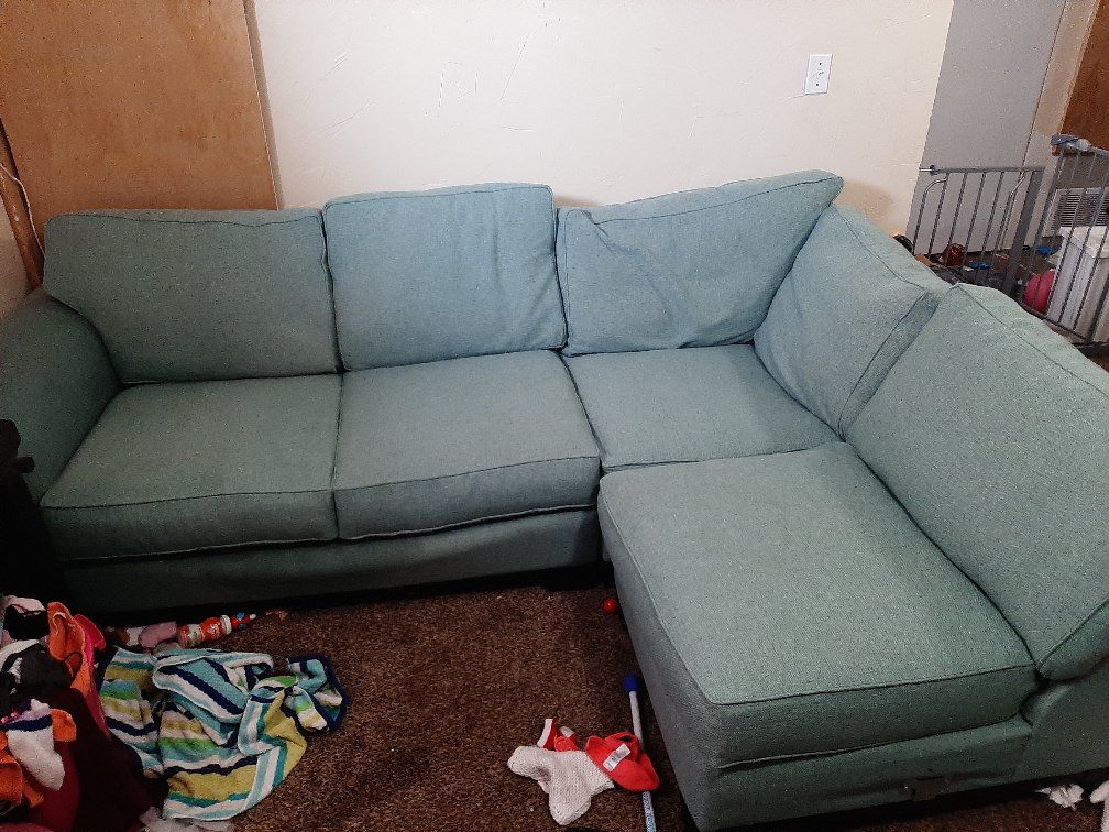 Large Fabric Sectional