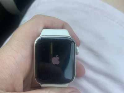 Apple Watch Silver Aluminum Case with Light Band