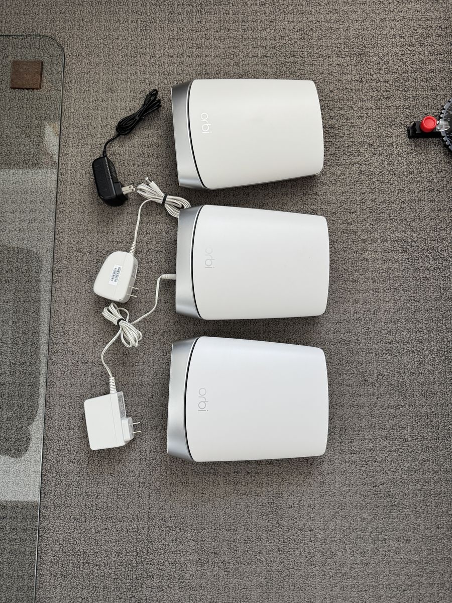 Orbi WiFi 6 Router and Satellites RBR750 RBS750 Mesh Internet