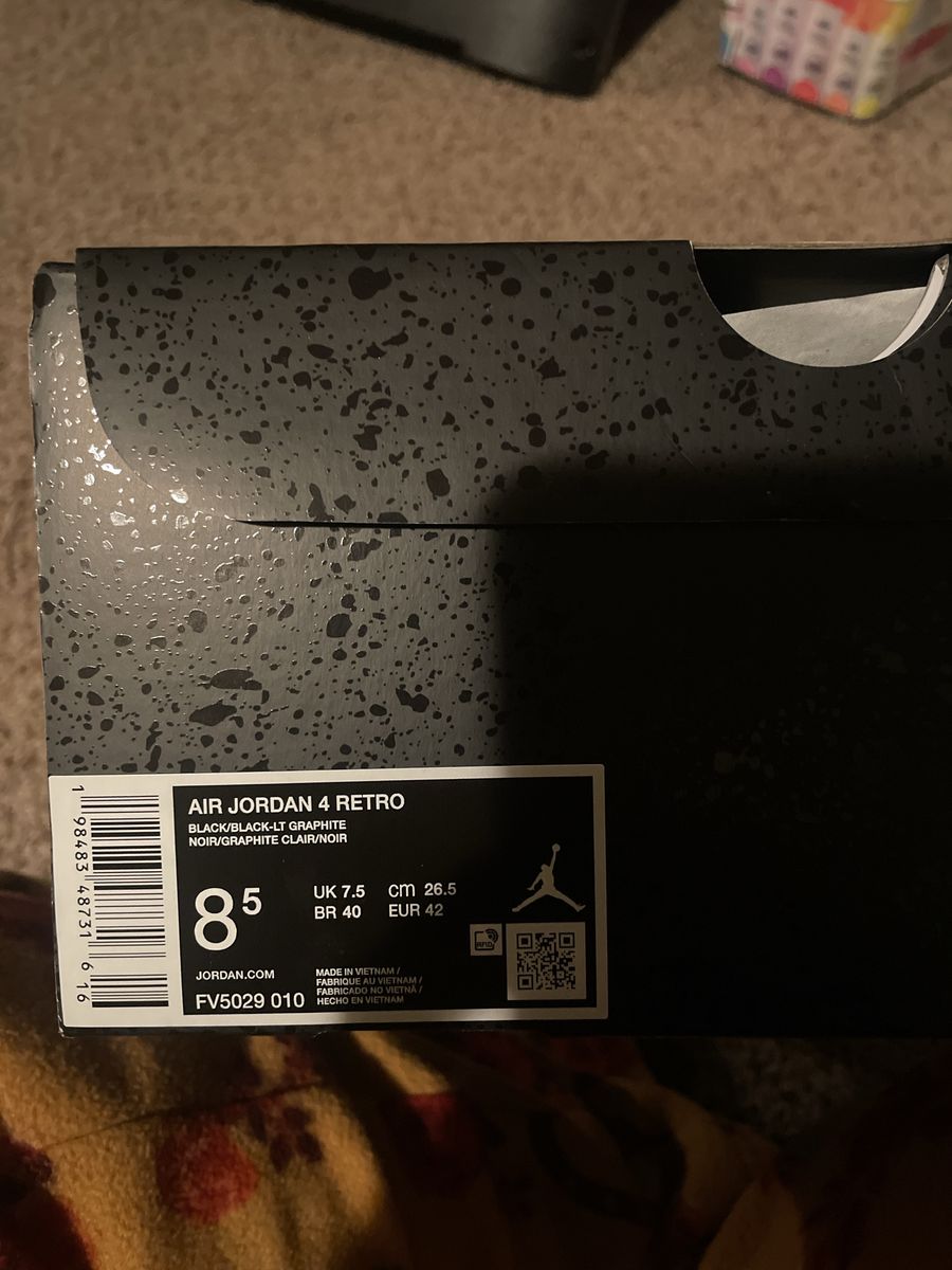 Air Jordan 4 retro Black Cat (2025)