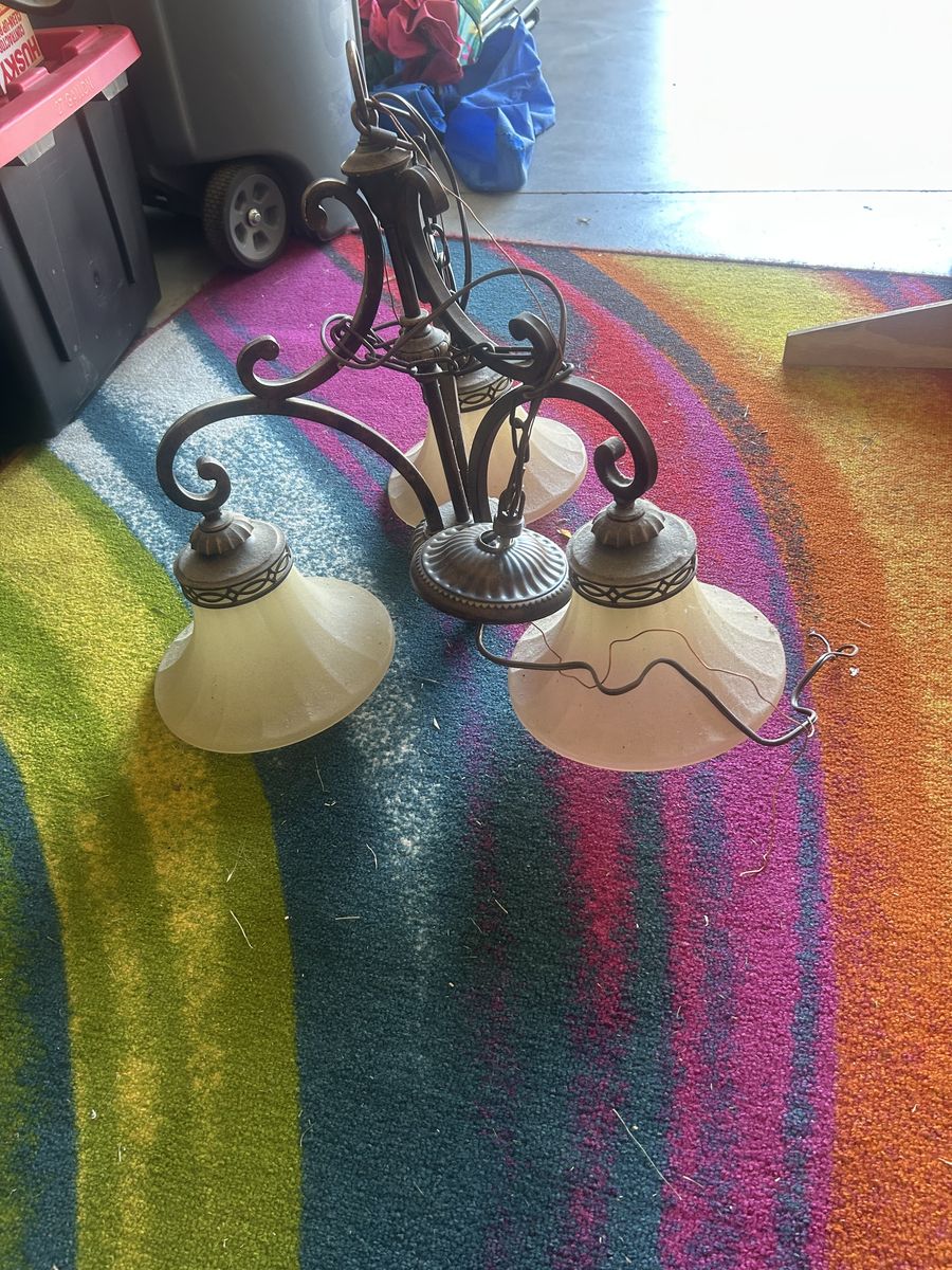 Chandeliers, 3 piece