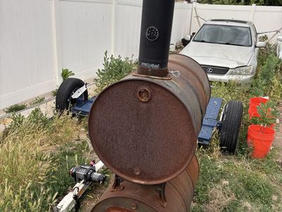 Double barrel stove