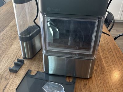 GE Profile Opal Nugget Ice Maker with Side Tank and Scoop