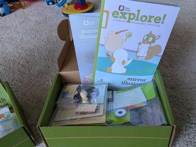 Kiwi Co boxes ages 4-6 science experiments