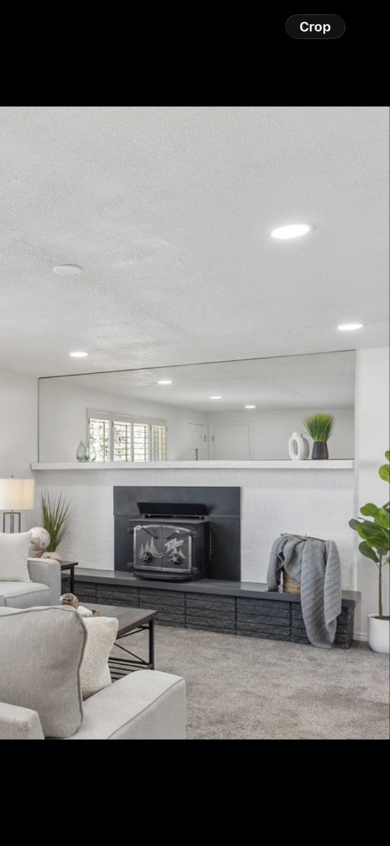 Long Frameless Large Mirror - Great for Gyms, the Home, or Bathrooms.