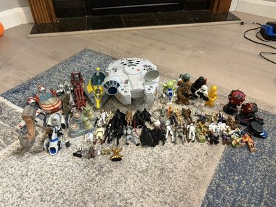 Variety Of Star Wars Toys and Figures
