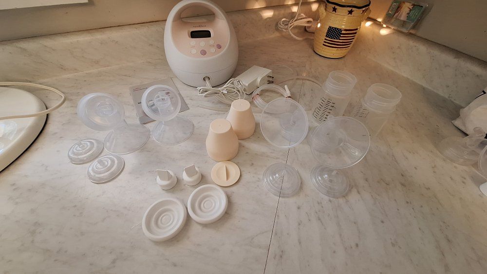 Spectra S2 Plus Electric Breast Pump - Hospital Grade, Double/Single Pumping, Backflow Protector