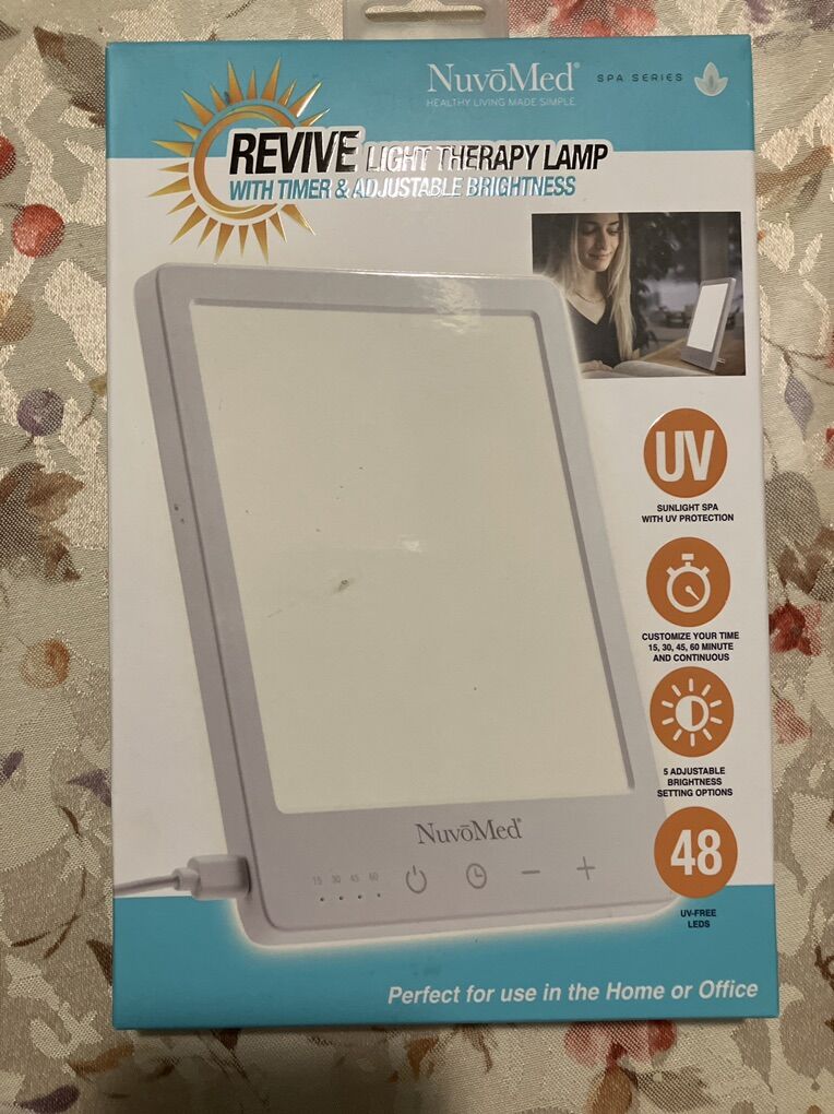 New NuvoMed Revive Light Therapy Lamp