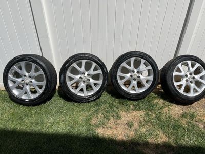 Mazda OEM 18” Alloy Wheels & Tires - Set of 4, Used