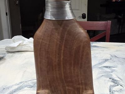 Vintage Hand-Carved African Tribal "Offering" Figure – Wooden Kneeling Woman