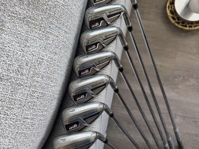 Men’s RH Taylormade M6 Full Iron Set (4-AW)