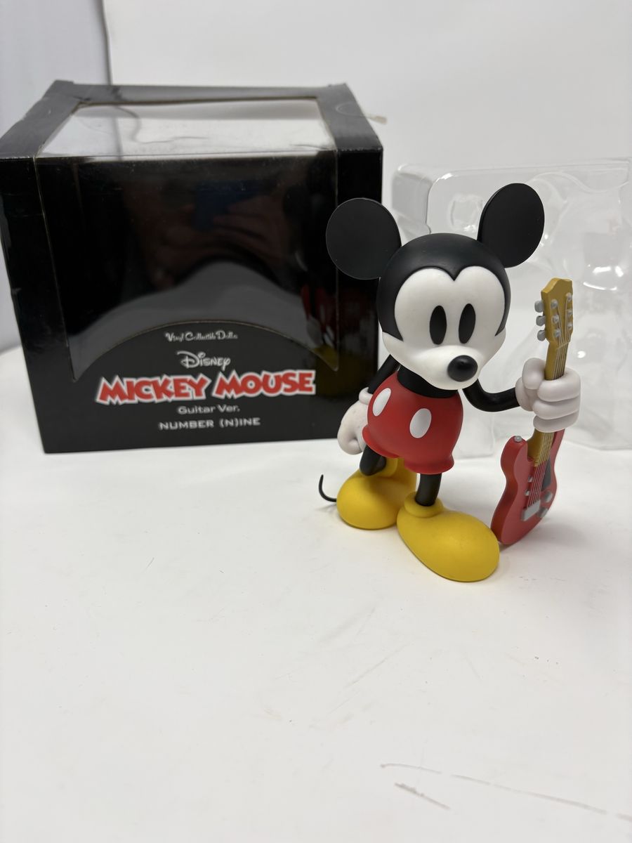 Medicom Toy x Number (N)ine Mickey Mouse Guitar Figure w/ Box