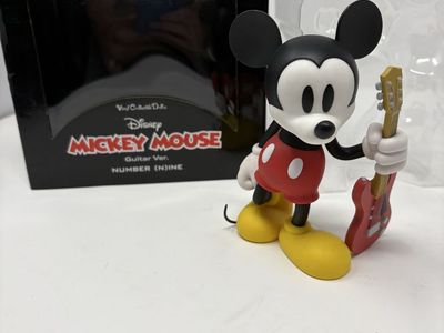 Medicom Toy x Number (N)ine Mickey Mouse Guitar Figure w/ Box
