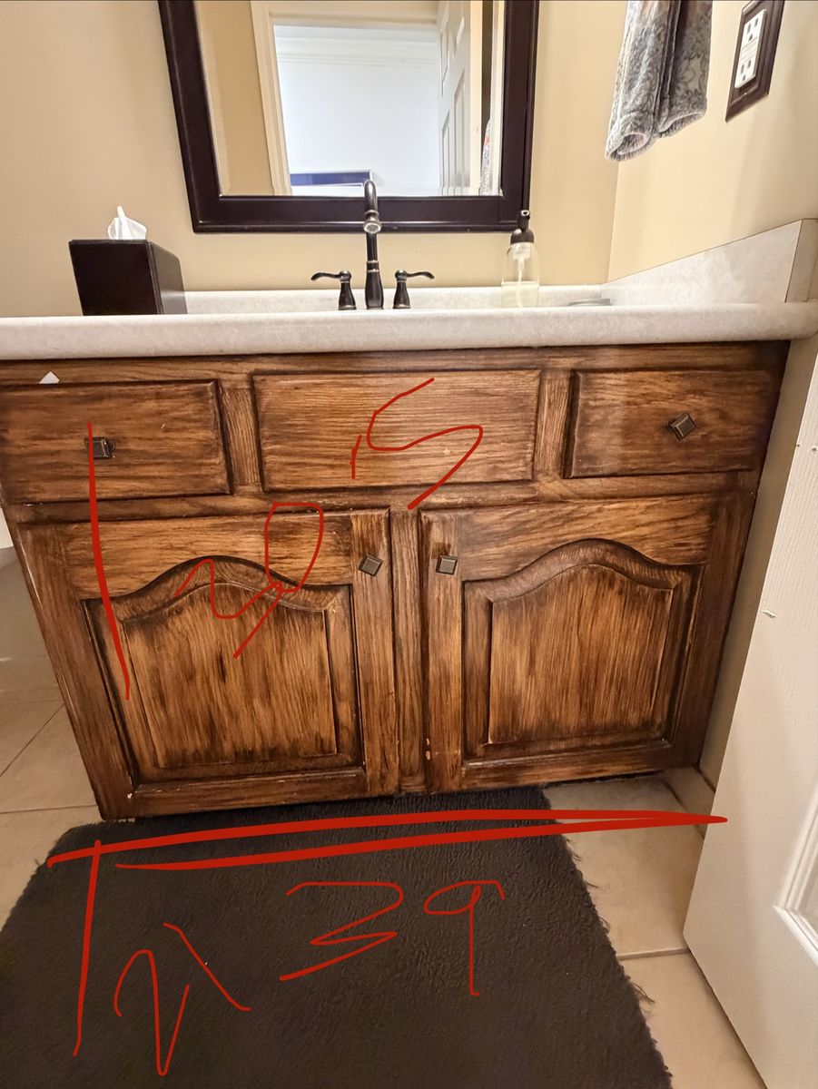 Bathroom Vanity/Sink and Faucet