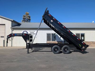 2026 Load Trail GZ 96x16x18 Telescopic GN Dump Fold Sides 14K 7 Ga.
