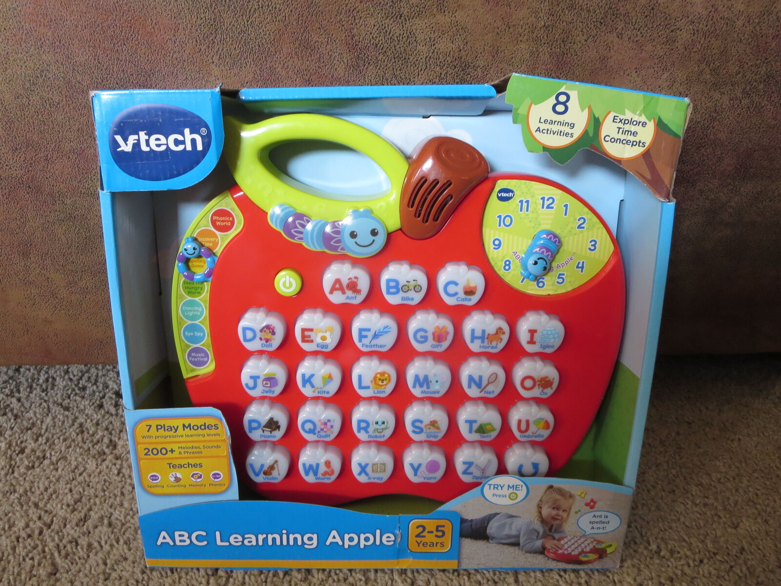 NEW!  VTech ABC Learning Apple Apple Preschool