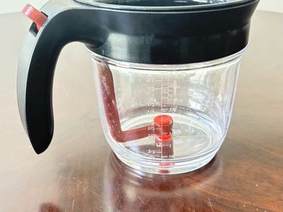Fat Separator with Bottom Release, 4-Cup / 32oz, Gravy Separator with Strainer, BPA-Free